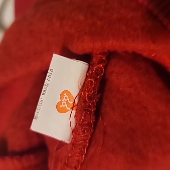 Cute Doggy Sweatshirt Size Small Red and White NWOT 😍 - Picture 5 of 7